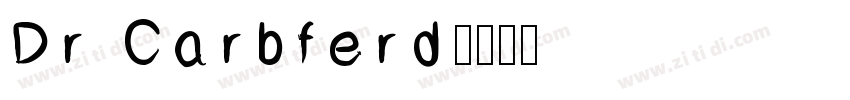 Dr Carbferd字体转换